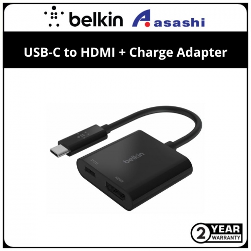 Belkin AVC002btBK USB-C to HDMI + Charge Adapter