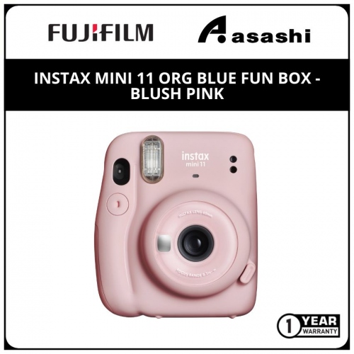 Fujifilm Instax Mini 11 ORG BLUE FUN BOX - BLUSH PINK