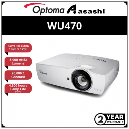 Optoma WU470 Full HD WUXGA 5000Ansi Lumensi DLP Projector