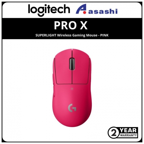 Logitech PRO X SUPERLIGHT Wireless Gaming Mouse (910-005958) - PINK