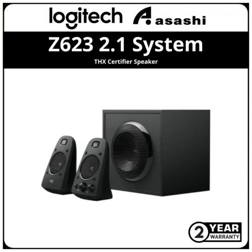 Logitech Z623 2.1 System THX Certifier Speaker (2 yrs Limited Hardware Warranty)