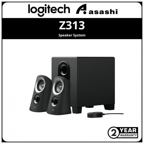 Logitech Z313-Speaker System (2 yrs Limited Hardware Warranty)