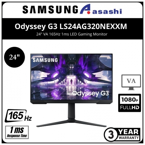 Samsung Odyssey G3 LS24AG320NEXXM 24