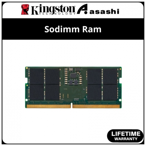 Kingston DDR5 16GB 4800MHz Value Sodimm Ram - KVR48S40BS8-16