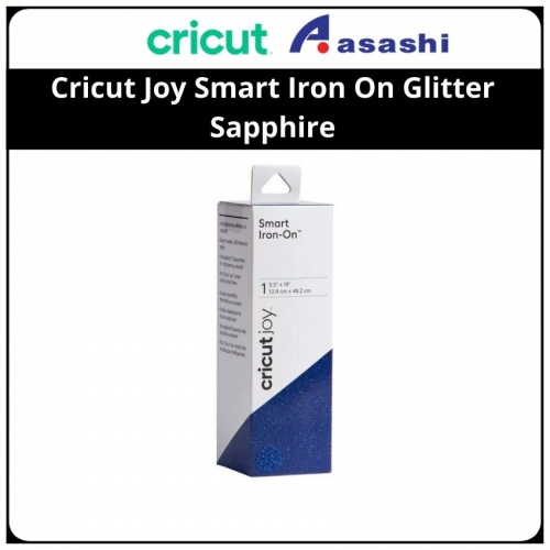 Cricut 2007215 Joy Smart Iron On Glitter Sapphire - 5.5