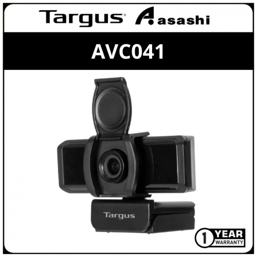 Targus AVC041 Fixed Focus USB 1080P Full HD Webcam
