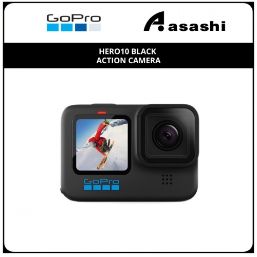 GOPRO HERO10 Black Action Camera (FOC 64gb Memory Card)