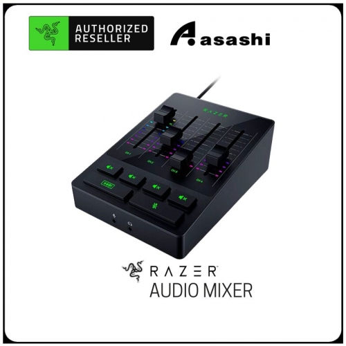 Razer Audio Mixer - All-in-one Analog Mixer for Broadcasting and Streaming RZ19-03860100-R3M1