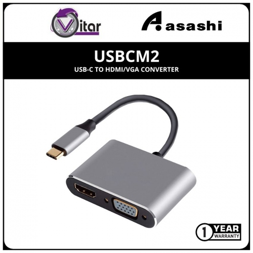VITAR USBCM2 USB-C to HDMI/VGA Converter