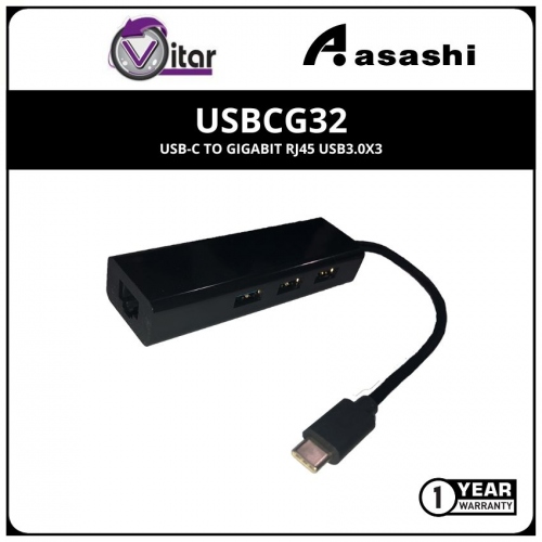VITAR USBCG32 USB-C to Gigabit RJ45 USB3.0x3
