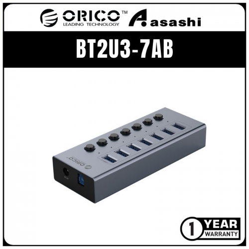 ORICO BT2U3-7AB 24W 7 Ports USB3.0 HUB