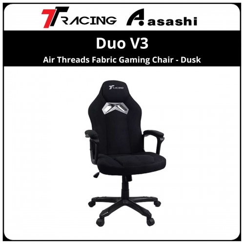 FREE LUMBAR PILLOW MARVEL - TTRacing Duo V3 Air Threads Fabric Gaming Chair - Dusk