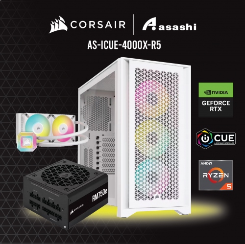 Corsair AS-ICUE-4000X-R5 ICUE Certified System