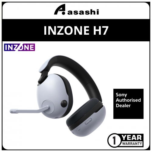 [Ready Stock] Sony INZONE H7 Wireless Gaming Headset - Compatible to PS5 - WH-G700/WZE (1 yrs Manufacturer Warranty)