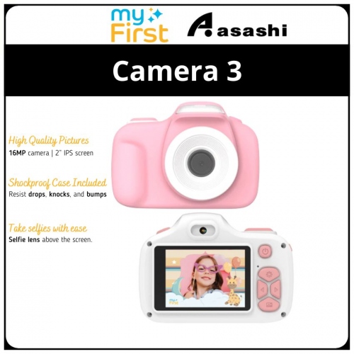 myFirst Camera 3 FC2003SA-PK01 (Pink)