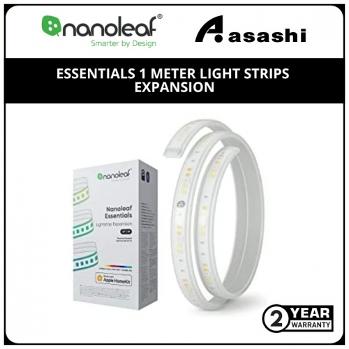 Nanoleaf Essentials Light Strips | Expansion | 1 Meter | 1600Lm | 30W