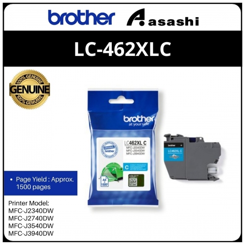 BROTHER LC462XLC CYAN INK