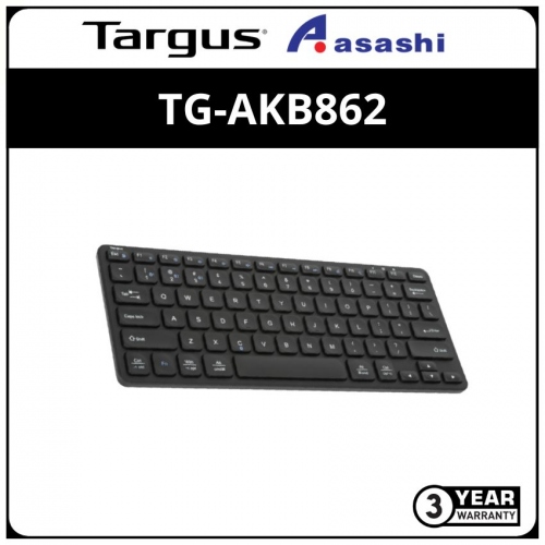 Targus AKB862 Compact Multi-Device Bluetooth® Antimicrobial Keyboard (Black)