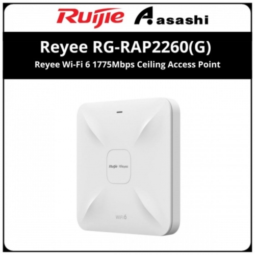 Ruijie RG-RAP2260(G) Reyee Wi-Fi 6 1775Mbps Ceiling Access Point