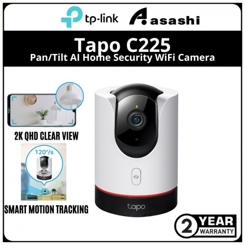 Tp-Link Tapo C225 Pan/Tilt AI Home Security WiFi Camera