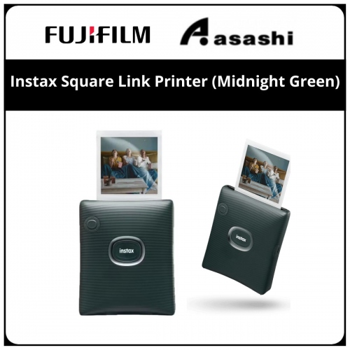 Fujifilm Instax Square Link Printer (Midnight Green)