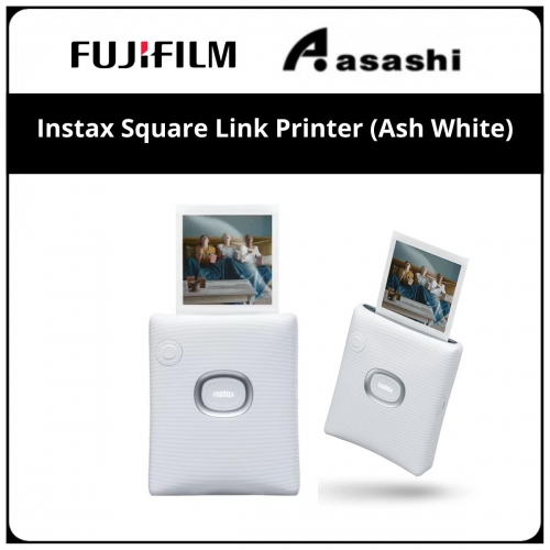 Fujifilm Instax Square Link Printer (Ash White)