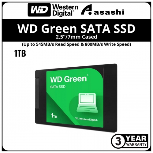 WD Green 1TB 2.5