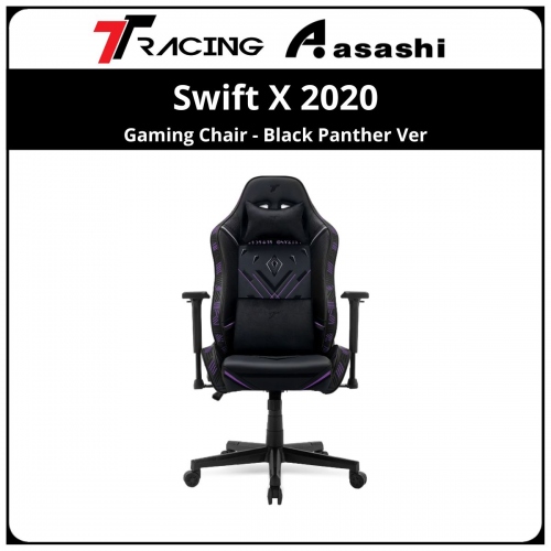 TTRacing SWIFT X 2020 Gaming Chair - BLACK PANTHER EDITION