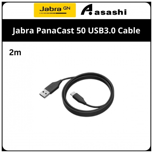 Jabra PanaCast 50 USB3.0 Cable - 2m, USB-A to USB-C
