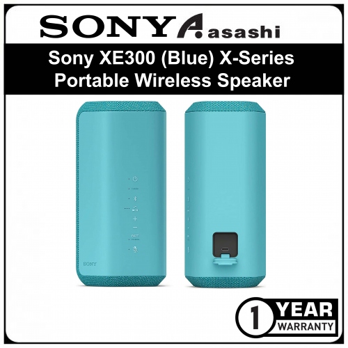 Sony XE300 (Blue) X-Series Portable Wireless Speaker (1 yr Manufacturer Warranty)