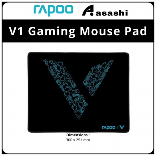 Rapoo V1 Gaming Mouse Pad (Black)