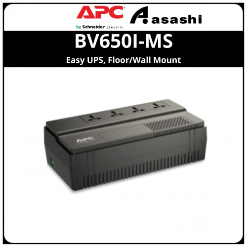 APC Easy UPS, 650VA, Floor/Wall Mount, 230V, 4x Universal outlets, AVR