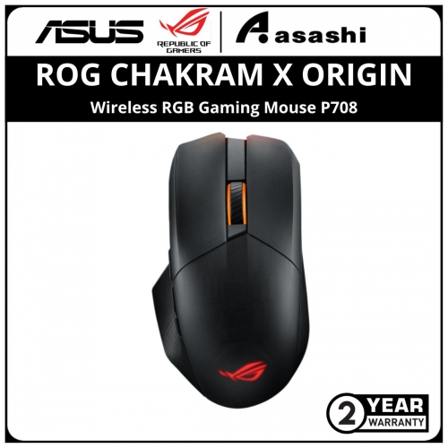 ASUS ROG CHAKRAM X ORIGIN Wireless RGB Gaming Mouse P708 - 2Y