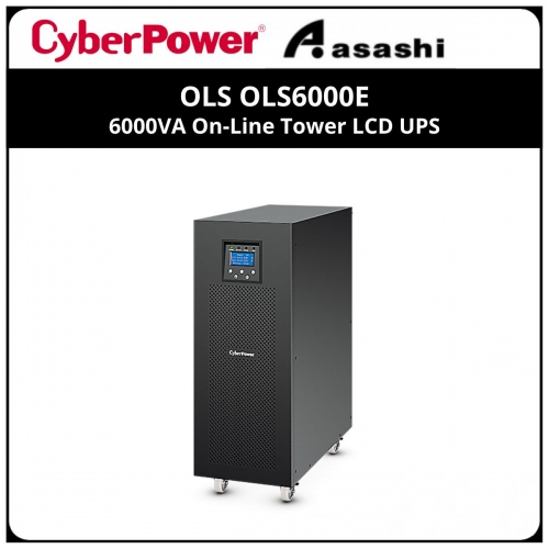 CyberPower OLS OLS6000E 6000VA On-Line Tower LCD UPS