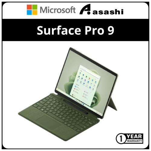 MS Surface Pro 9 Commercial-QF1-00062-(Intel i5-1235U/8GB RAM/256GB SSD/13
