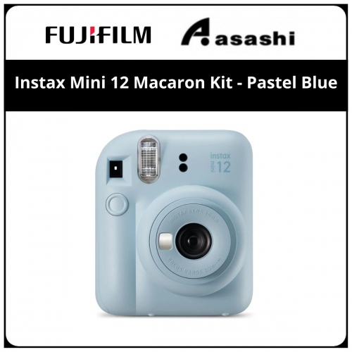 Fujifilm Camera Instax Mini 12 Macaron Kit - Pastel Blue