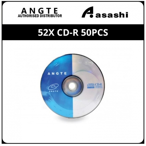 Angte 52x CD-R 50pcs Bulk Pack