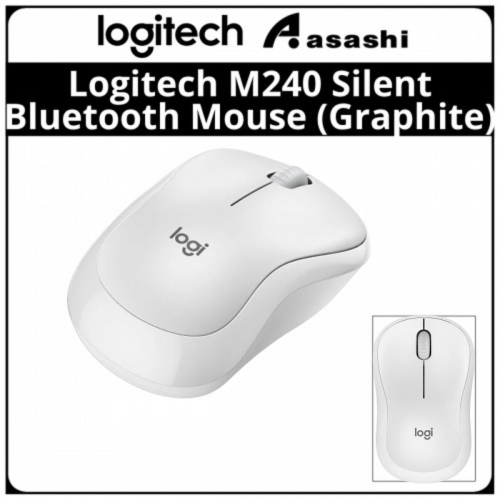 Logitech M240 Silent Bluetooth Mouse (OFF White)