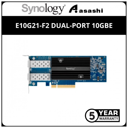 Synology E10G21-F2 Dual-port 10GbE SFP+ add-in card