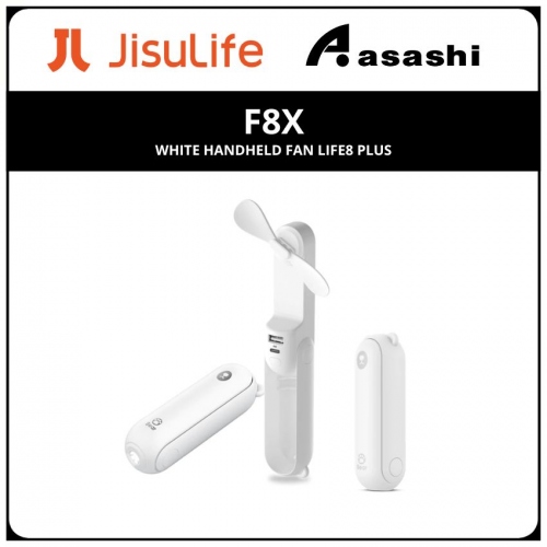 JisuLife F8X White HandHeld Fan Life8 Plus