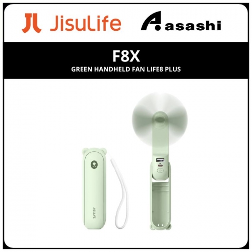 JisuLife F8X Green HandHeld Fan Life8 Plus