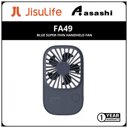 JisuLife FA49 Blue Super-Thin Handheld Fan