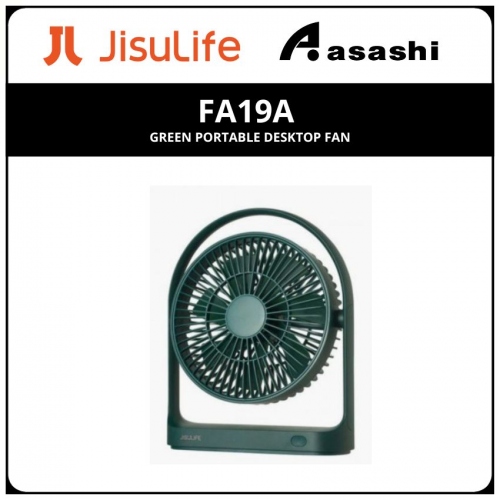 JisuLife FA19 Green Portable Desktop Fan