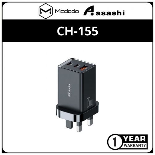 Mcdodo CH-1550 GaN 5 Mini Fast Charger 65W (UK plug)