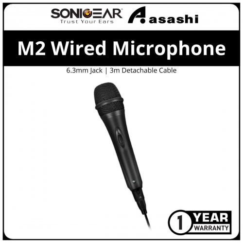 SonicGear M2 Wired Microphone l 6.5mm Jack