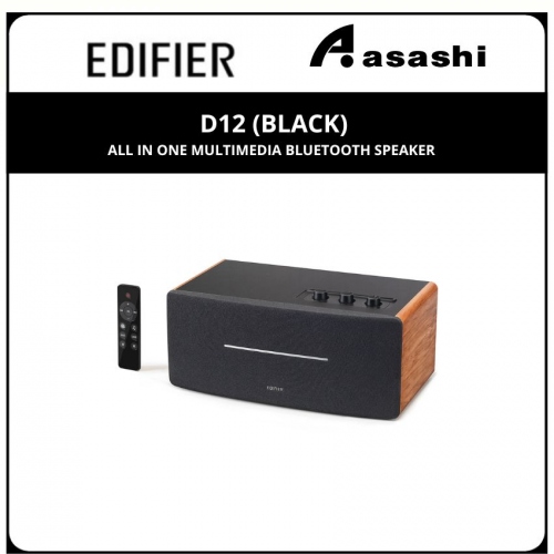 Edifier D12 (Black) All In One Multimedia Bluetooth Speaker