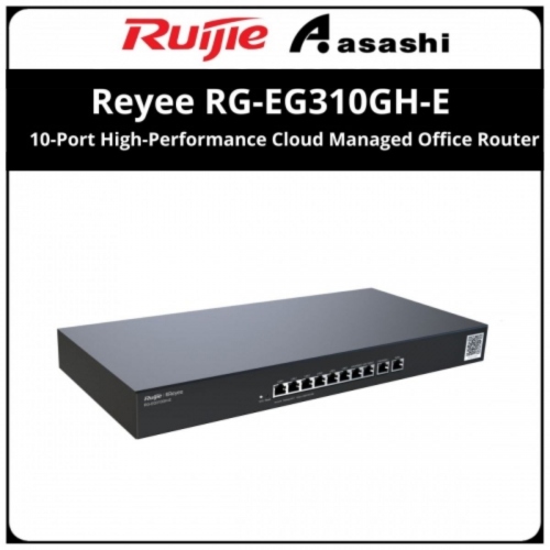 Ruijie Reyee RG-EG310GH-E 10-Port High-Performance Cloud Managed Office Router