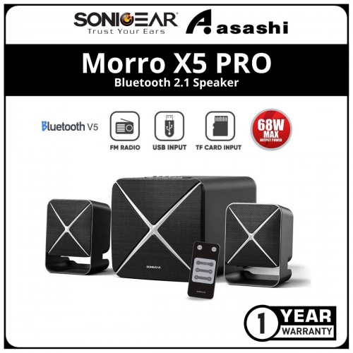 Sonic Gear Morro X5 PRO Bluetooth 2.1 Speaker with 4