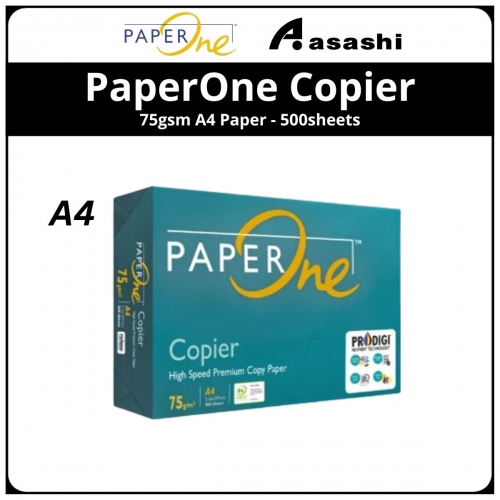PaperOne Copier (Green) 75gsm A4 Paper - 500sheets