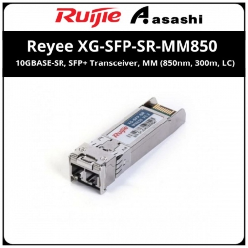 Ruijie XG-SFP-SR-MM850 10GBASE-SR, SFP+ Transceiver, MM (850nm, 300m, LC)